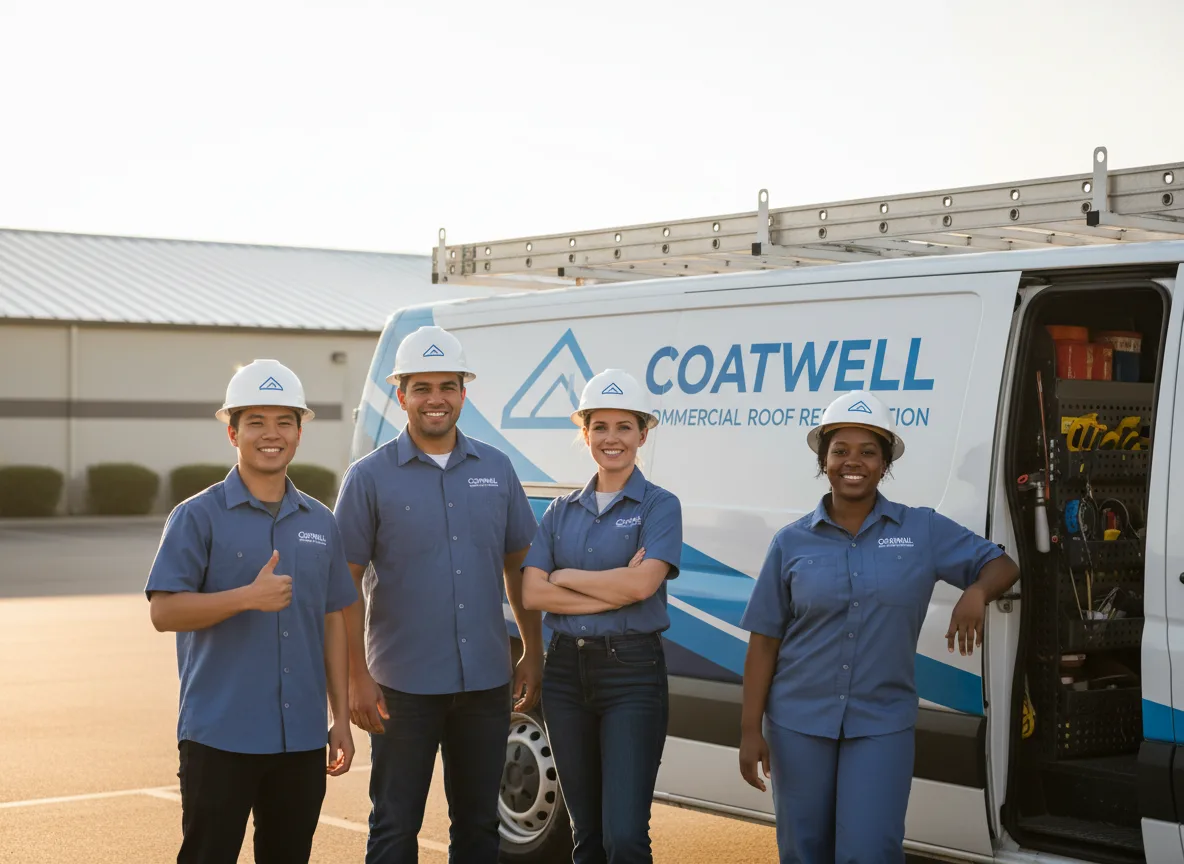 Commercial roof coating company in Wheatland, OK